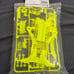Mini 4Wd Fm-A Fluorescent Color Chassis Set Yellow New
