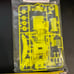 Mini 4Wd Fm-A Fluorescent Color Chassis Set Yellow New