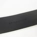 Burberry black leather gunmetal buckle wide waist belt