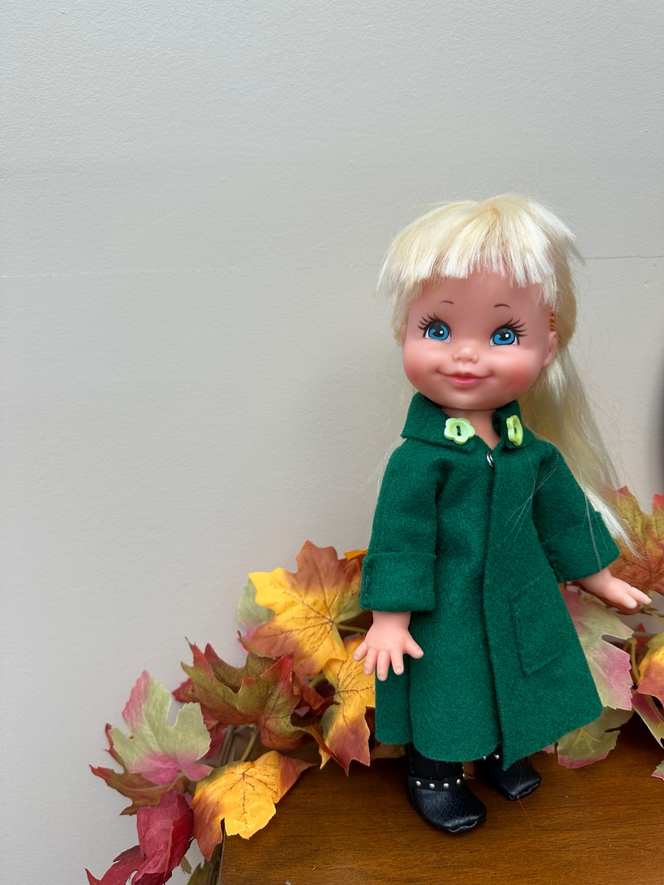 REMCO 11 inch doll with handmade boots and coat ❤️
