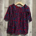 Roller Rabbit girls floral long sleeve toddler dress size 2