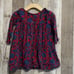 Roller Rabbit girls floral long sleeve toddler dress size 2