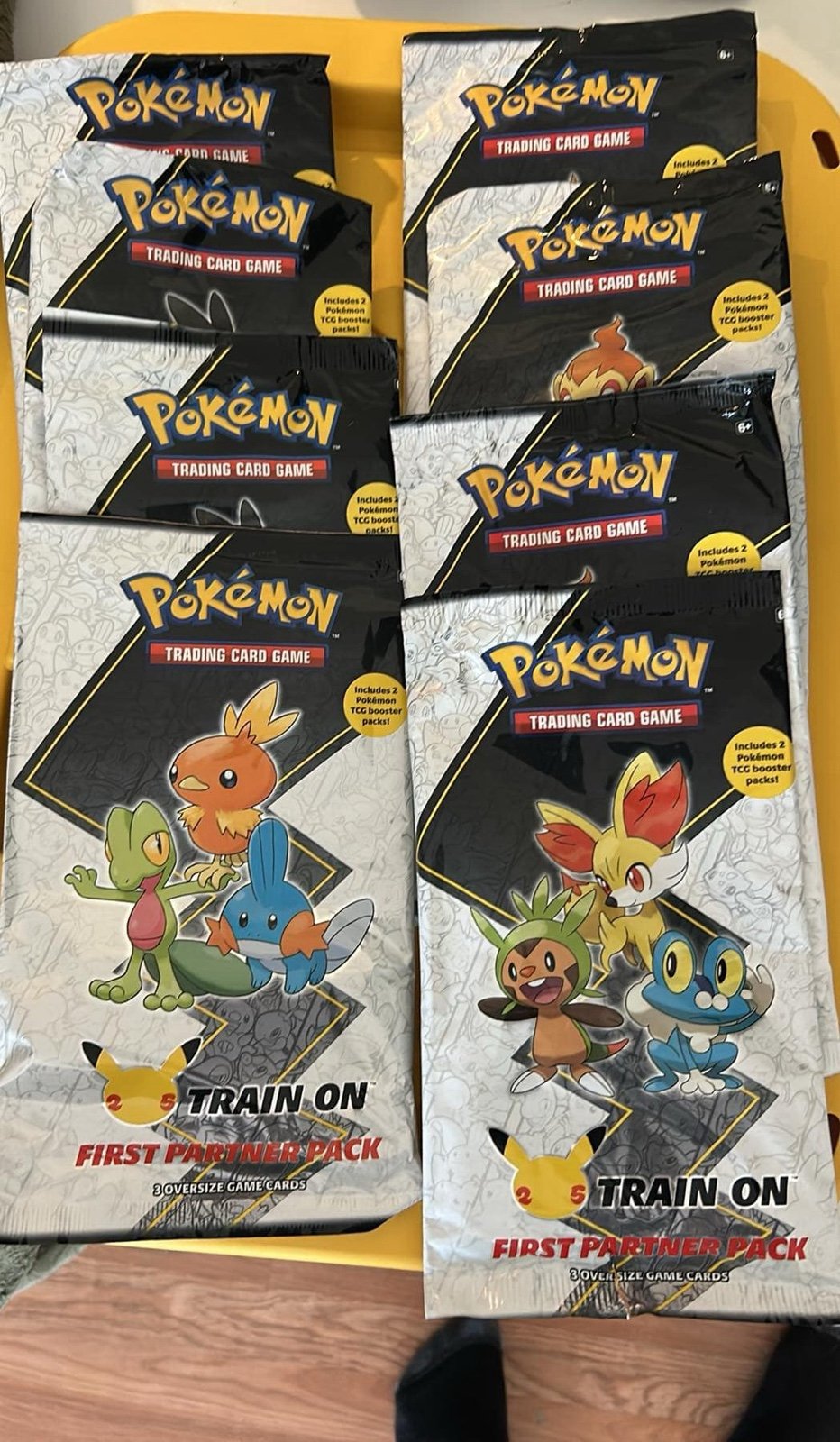 Pokemon First partner packs