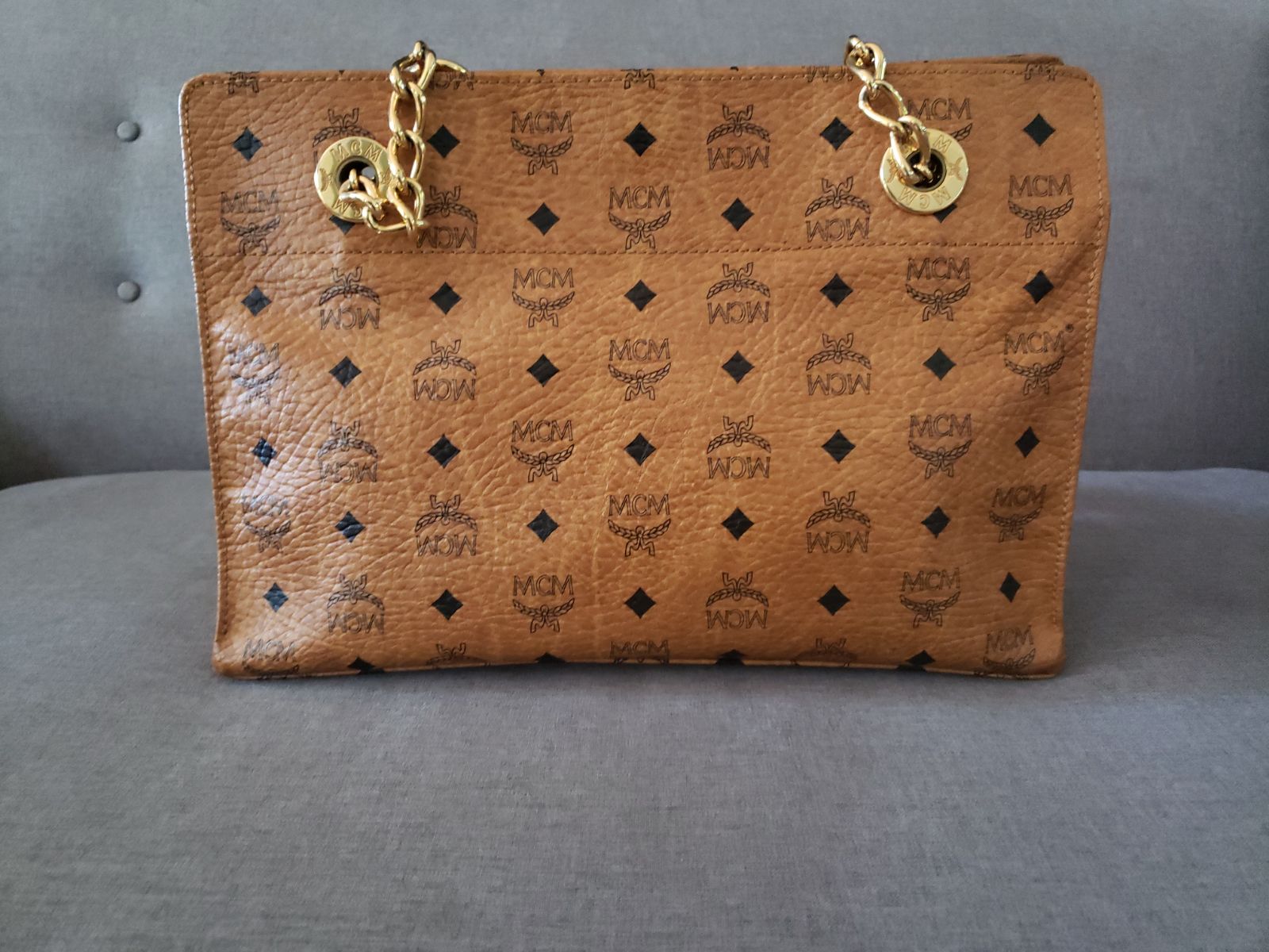 Pristine MCM tote