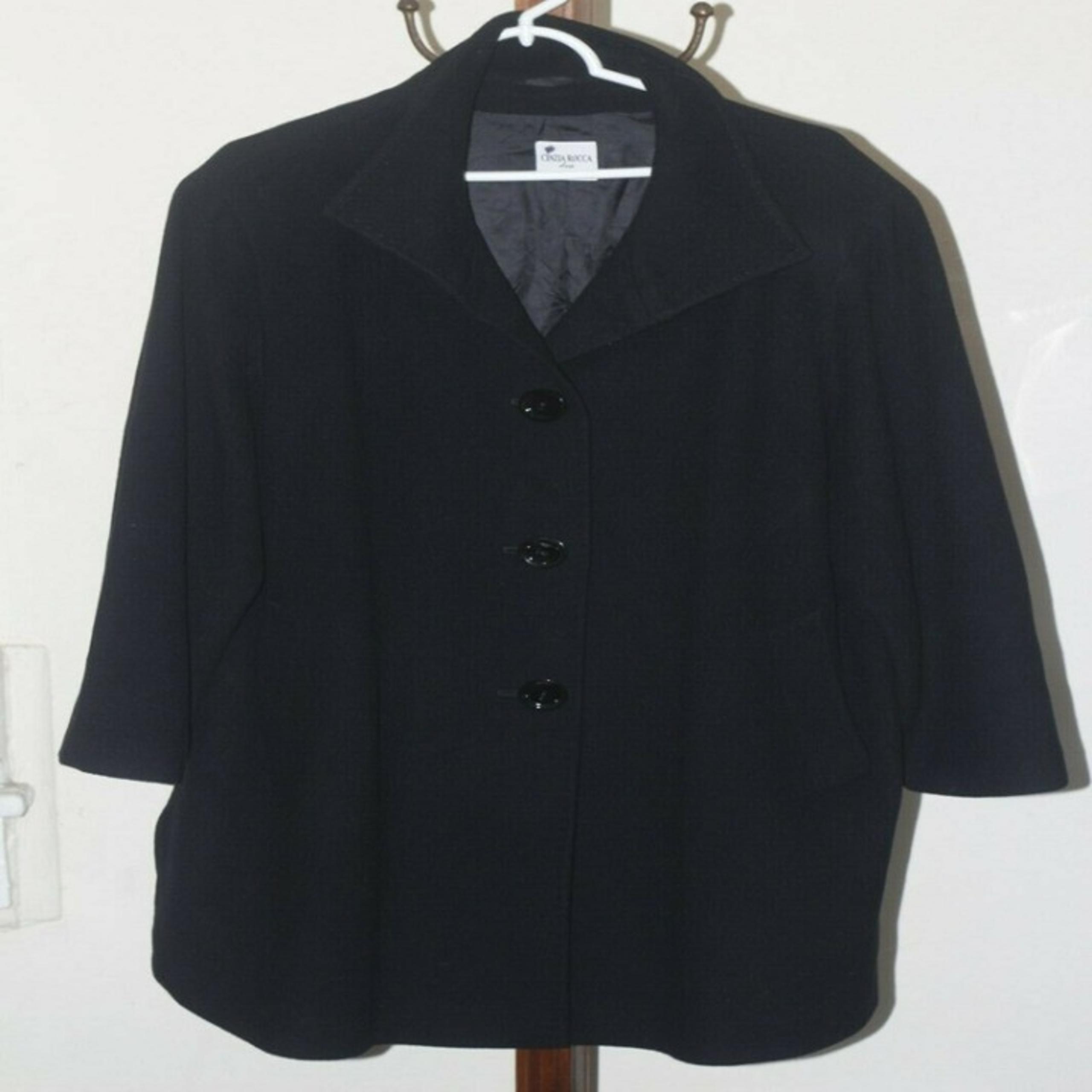 CINZIA ROCCA Wool Angora over Coat sz 18