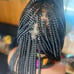 Lace frontal braids unit