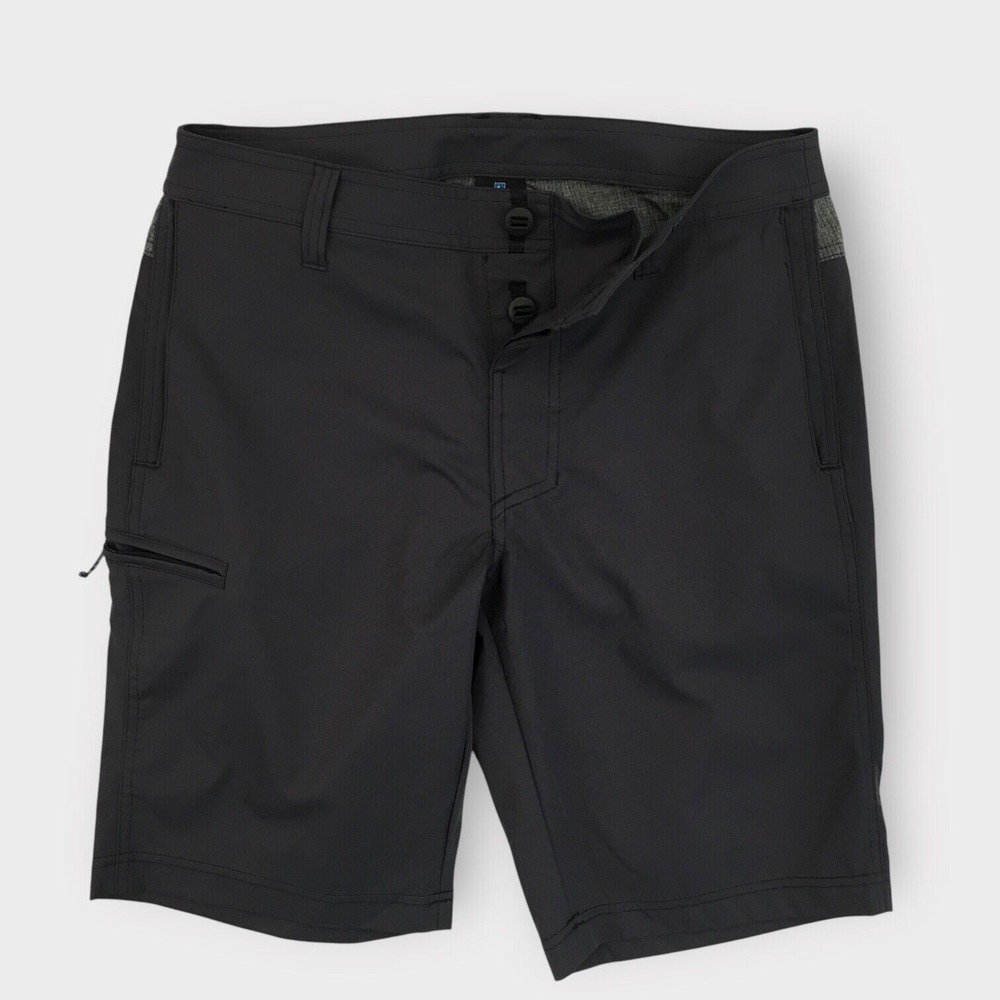Kuhl Mens Shorts 30 Gray Riptide Hybrid Vented Cargo Hiking Outdoor Performance