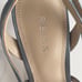 Heels size 8.5 Reiss The Medea Crystal Blue Satin Cross front Sandals