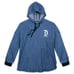 NWT Disneyland Hooded Denim Spirit Jersey Unisex Adult Size Small Oversized