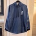 NWT Disneyland Hooded Denim Spirit Jersey Unisex Adult Size Small Oversized