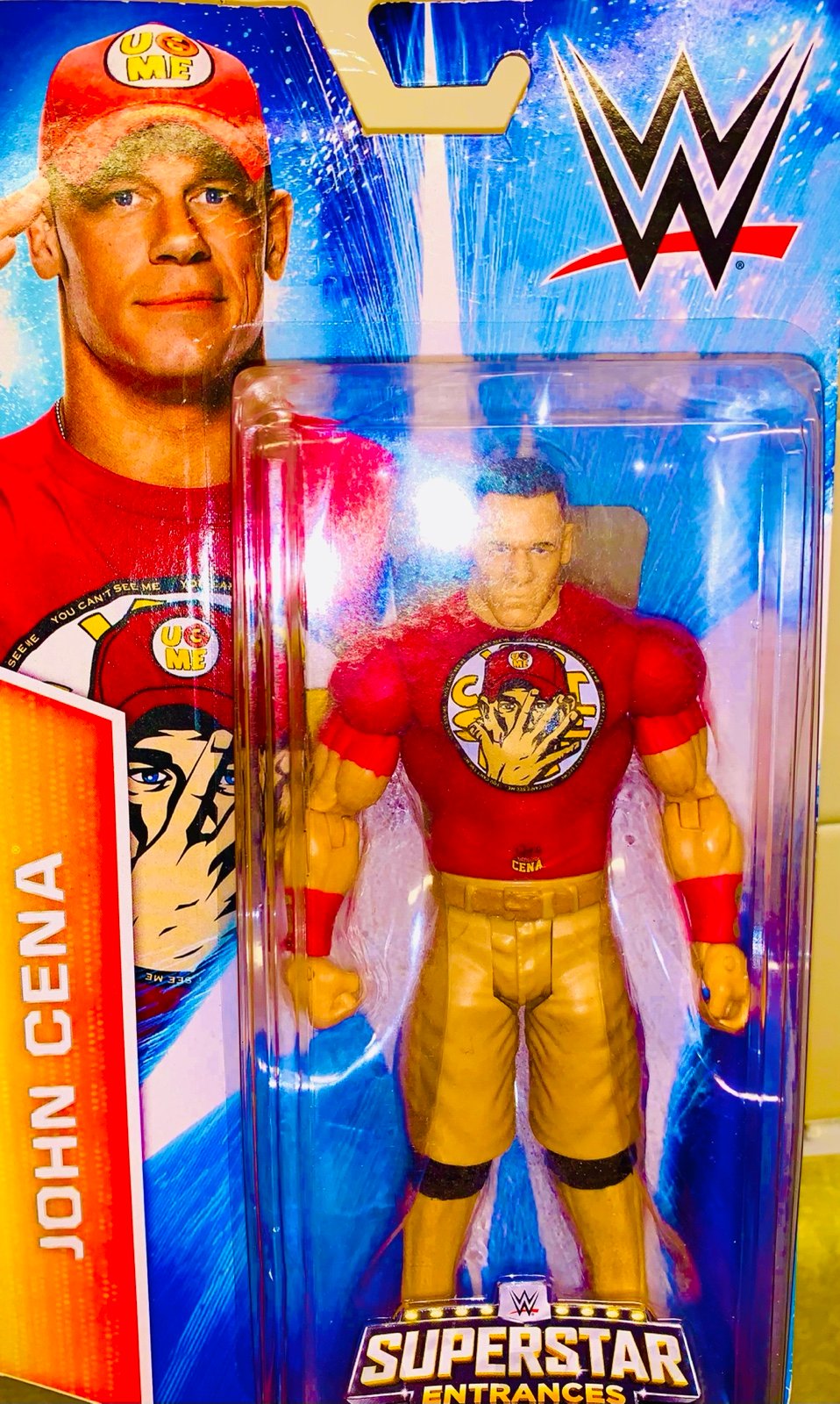 WWE JOHN CENA RARE LIMITED EDITION ACTION FIGURE MAKE OFFER I WILL SAY YES :D