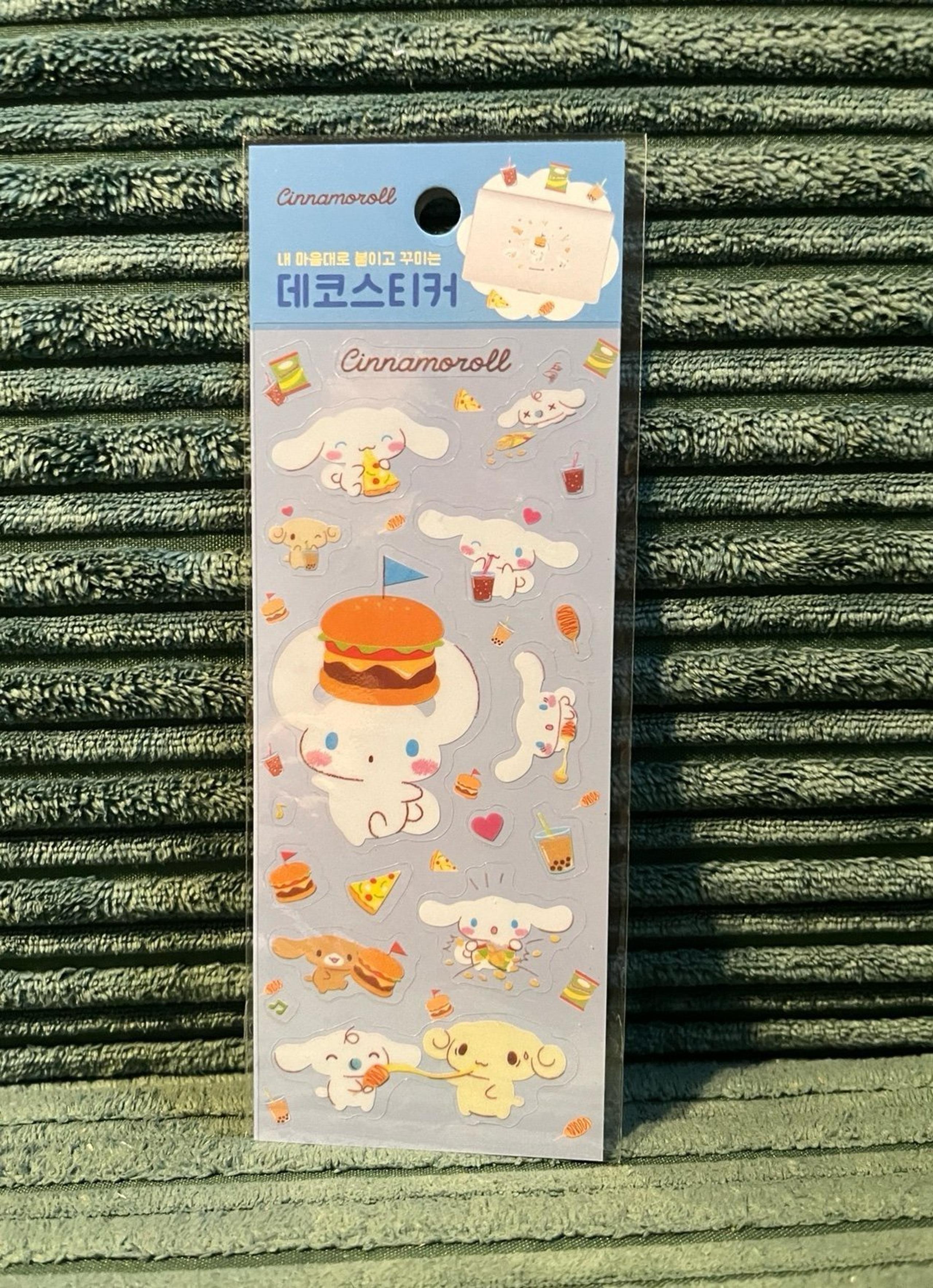Cinnamoroll pvc stickers