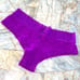 VS Purple Lace Medium Lace Panty Lacie Bikini Vintage