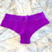VS Purple Lace Medium Lace Panty Lacie Bikini Vintage