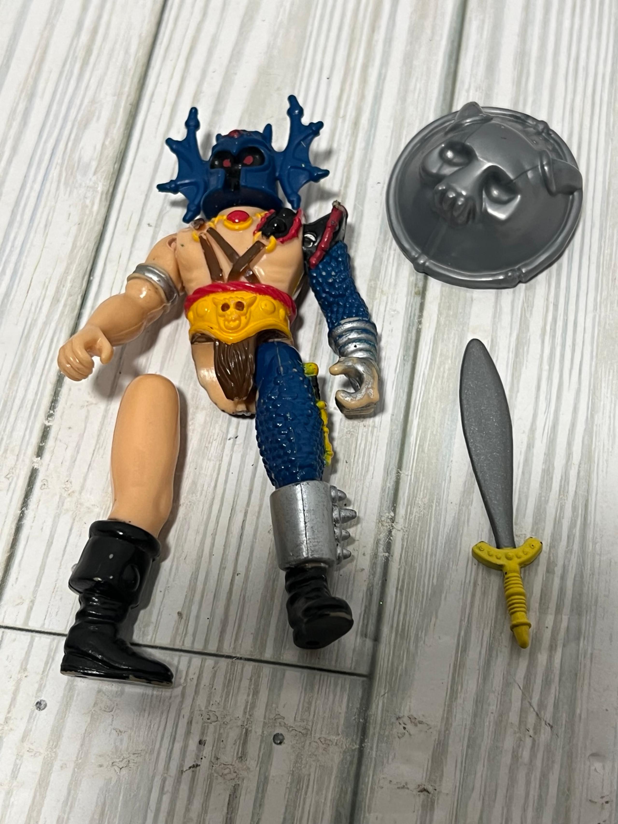 Vintage Dungeons & Dragons Warduke Evil Fighter Action Figure Complete 1984 LJN