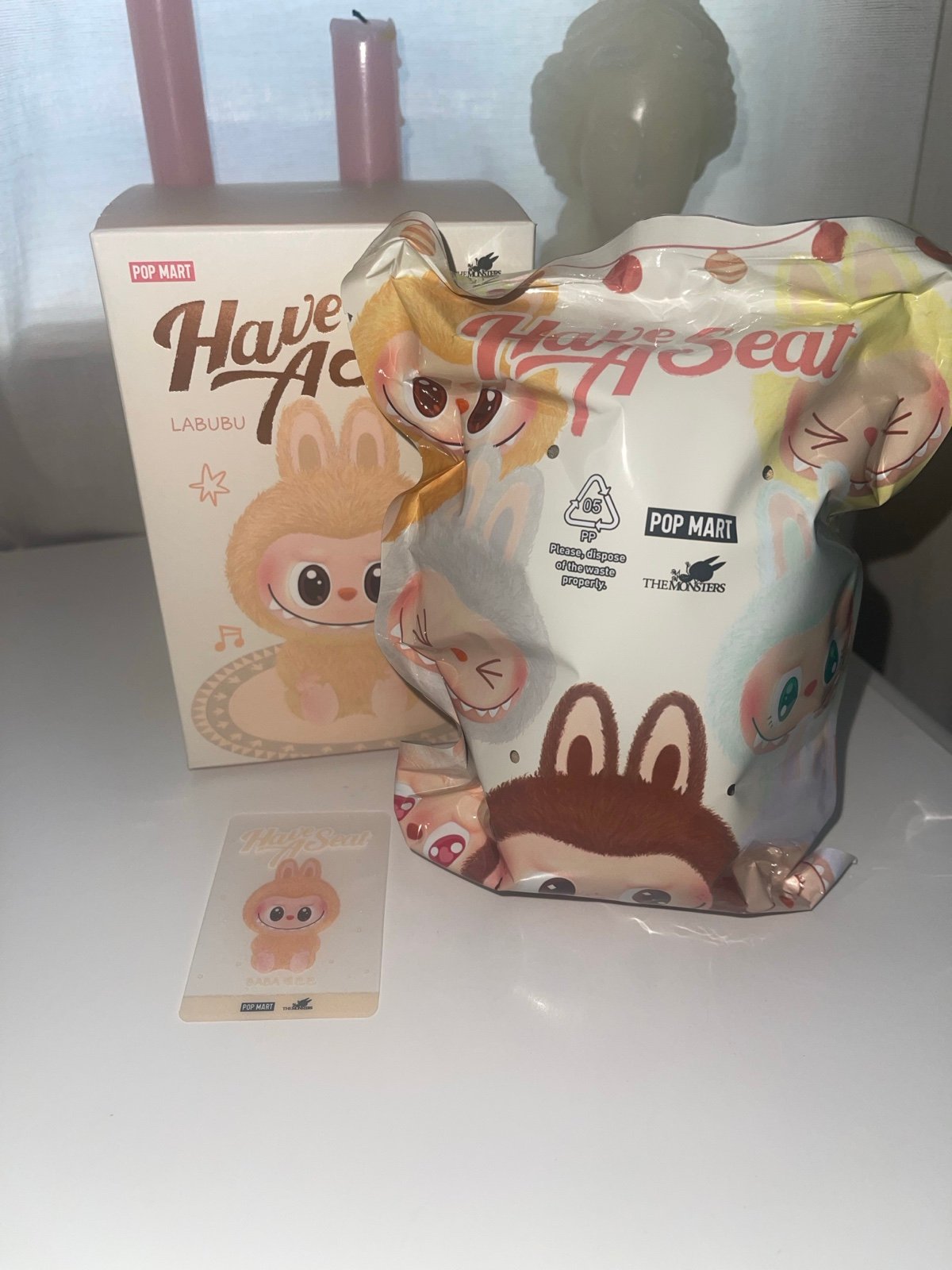 Pop Mart Labubu “Have A Seat” BABA (Brand New & Sealed)