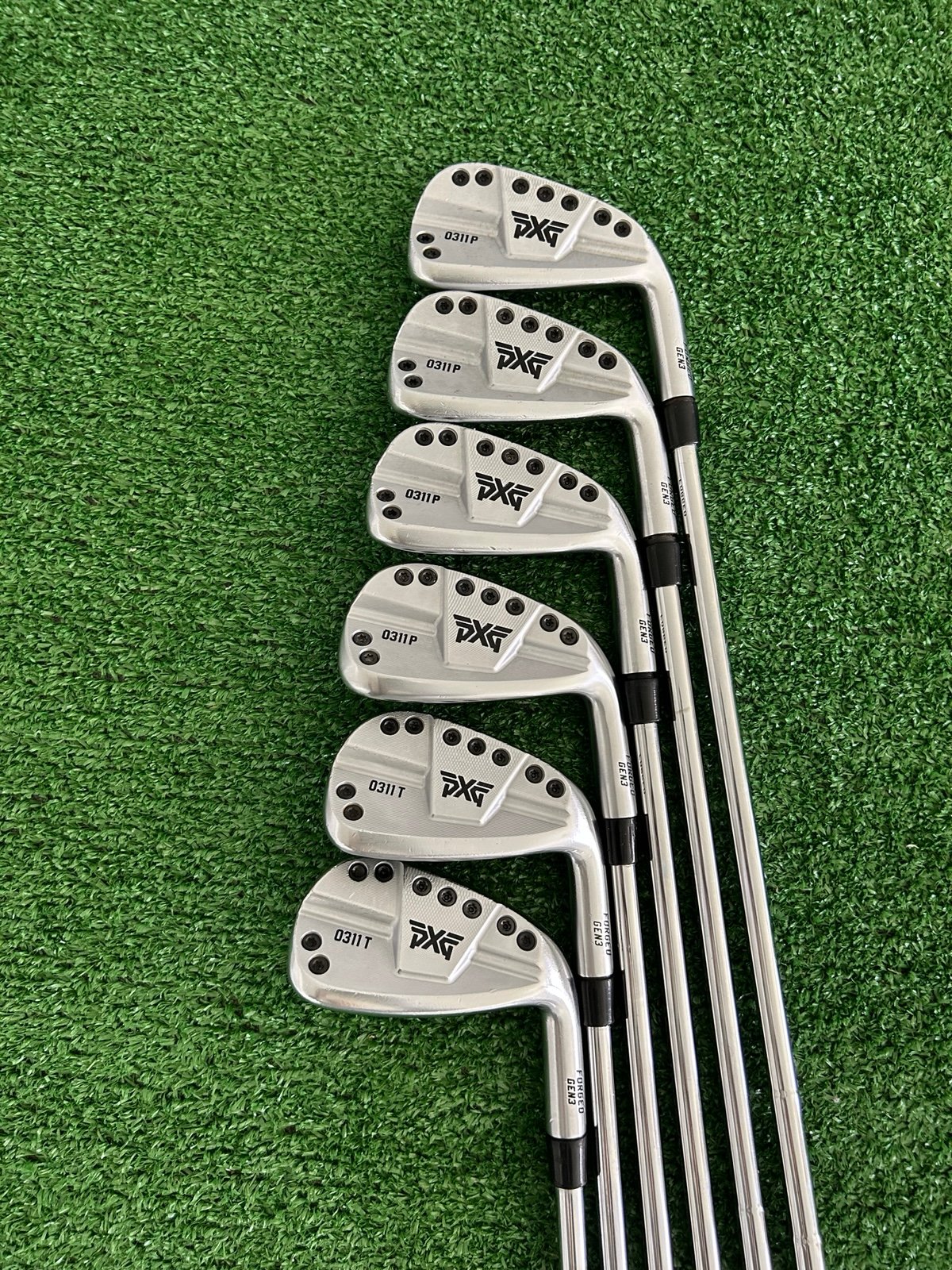 PXG 0311 P / T GEN3 Forged Iron Set 5-W / True Temper