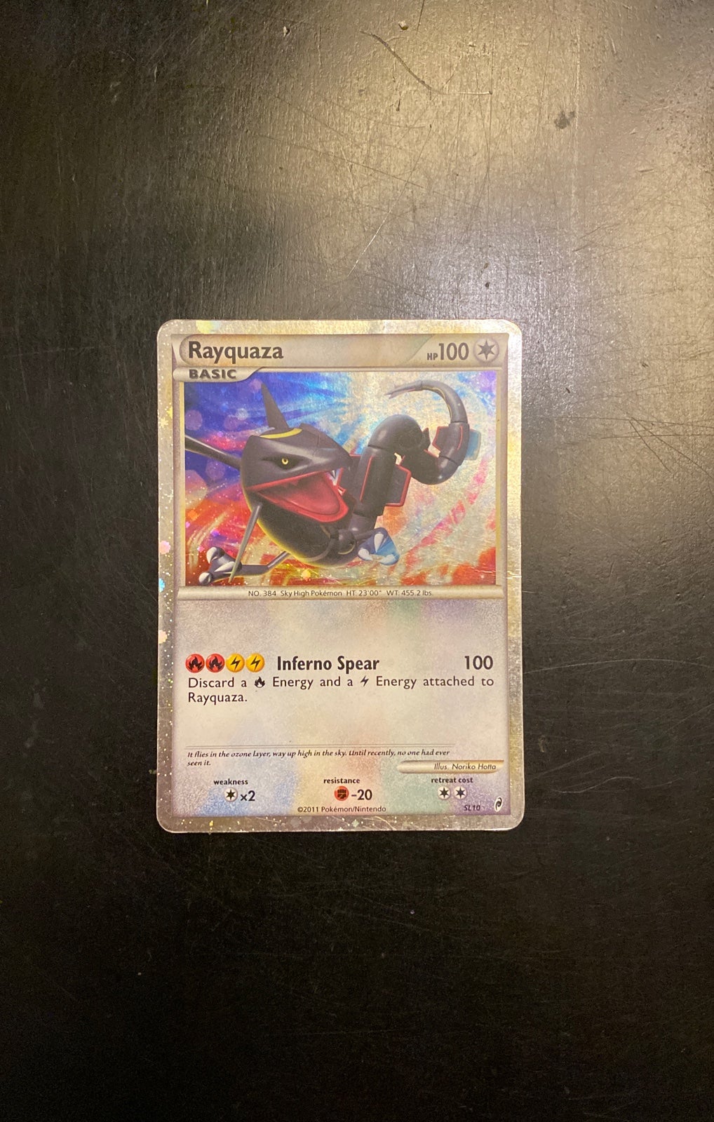 Pokemon rayquaza SL10