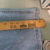 Vintage embroidered skirt denim y2k new floral maxi crest jeans 11/12