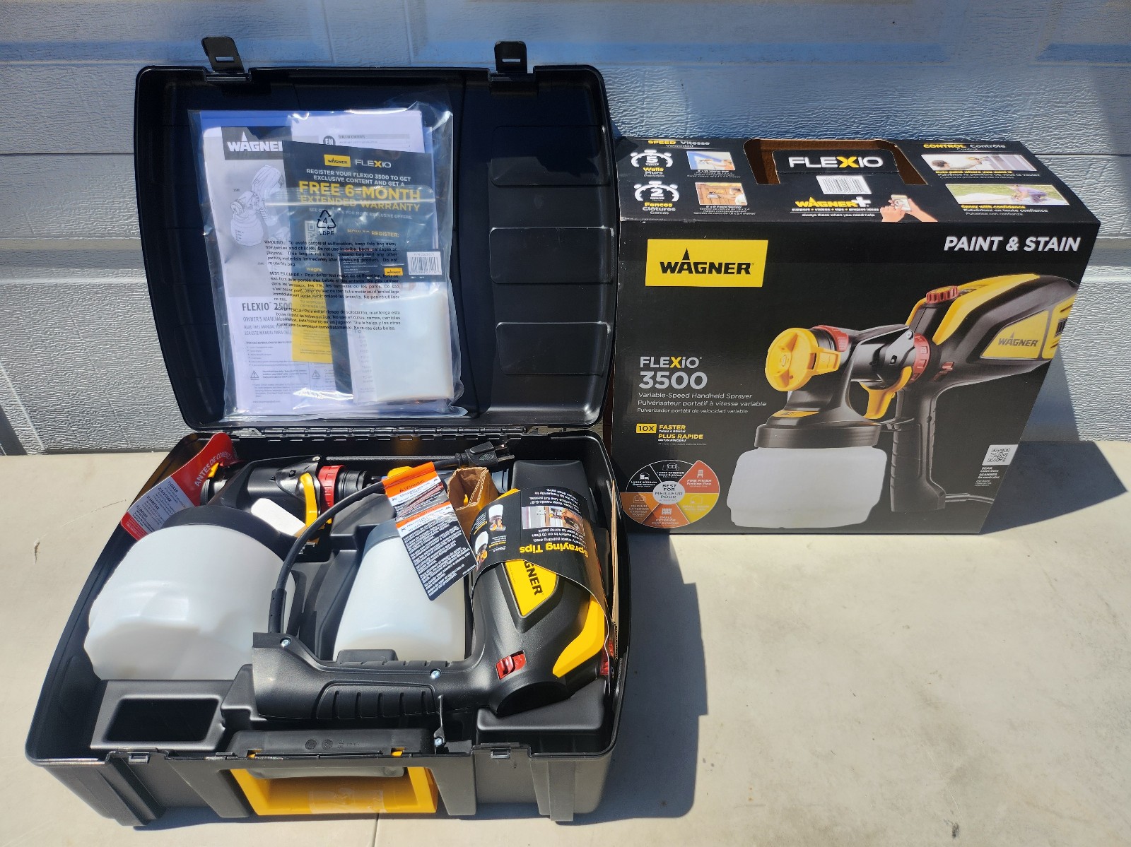 Wagner Flexio 3500 HVLP Paint Sprayer