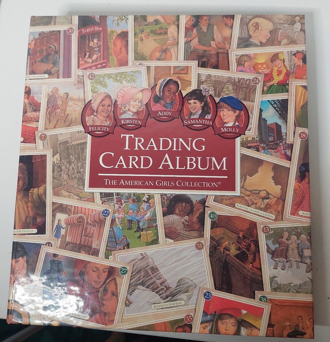 American Girl Trading Card Album + Complete Cards