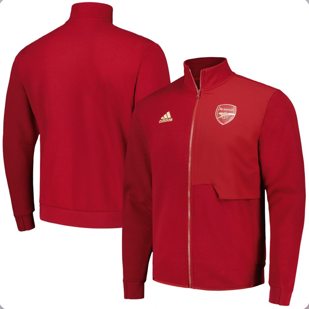 Adidas Authentic Arsenal FC 2023 / 2024 Anthem Jacket HZ2080 Men’s Sz: XXL
