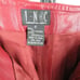 INC Red Leather Pants