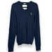 Y2K Abercrombie & Fitch Mens Navy Muscle Sweater XL Academia Preppy Streetwear