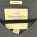 Y2K Abercrombie & Fitch Mens Navy Muscle Sweater XL Academia Preppy Streetwear
