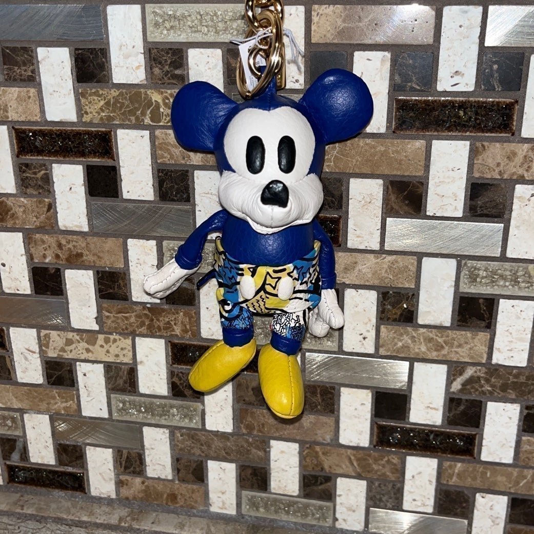 New Coach Disney Mickey Mouse Collectible Bag Charm