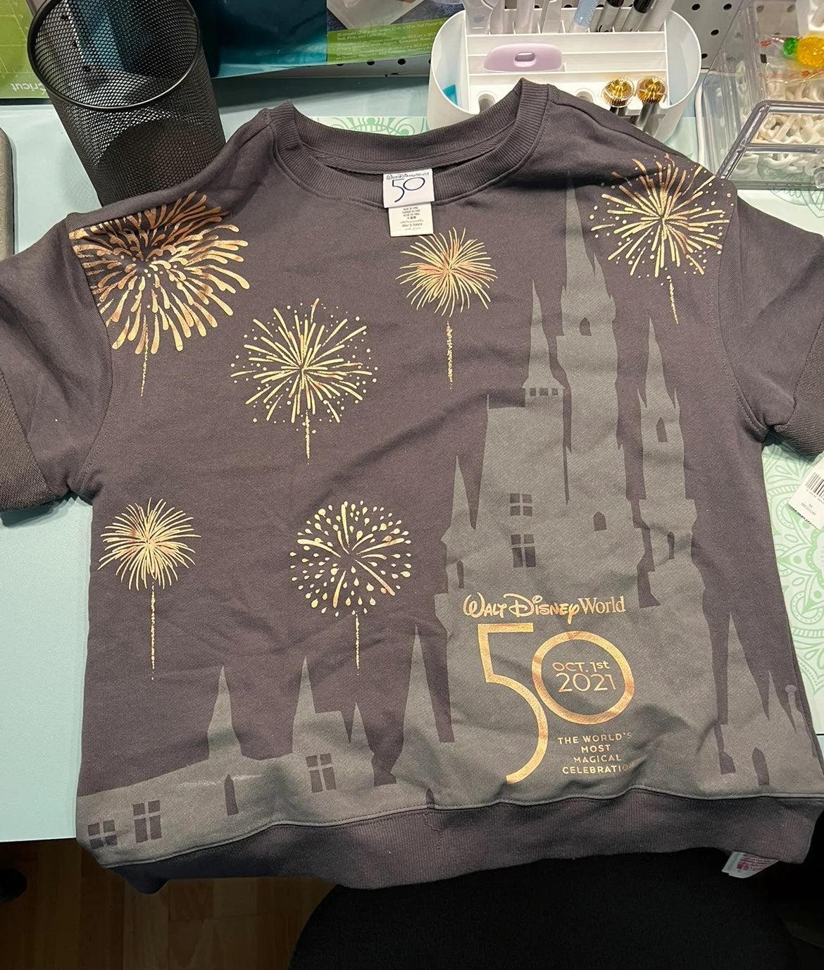 Disney 50th Anniversary Oct.1 Sweater Shirt