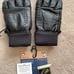 Hestra Alpine Pro Gore-Tex leather gloves Unisex Size 8 Medium Black