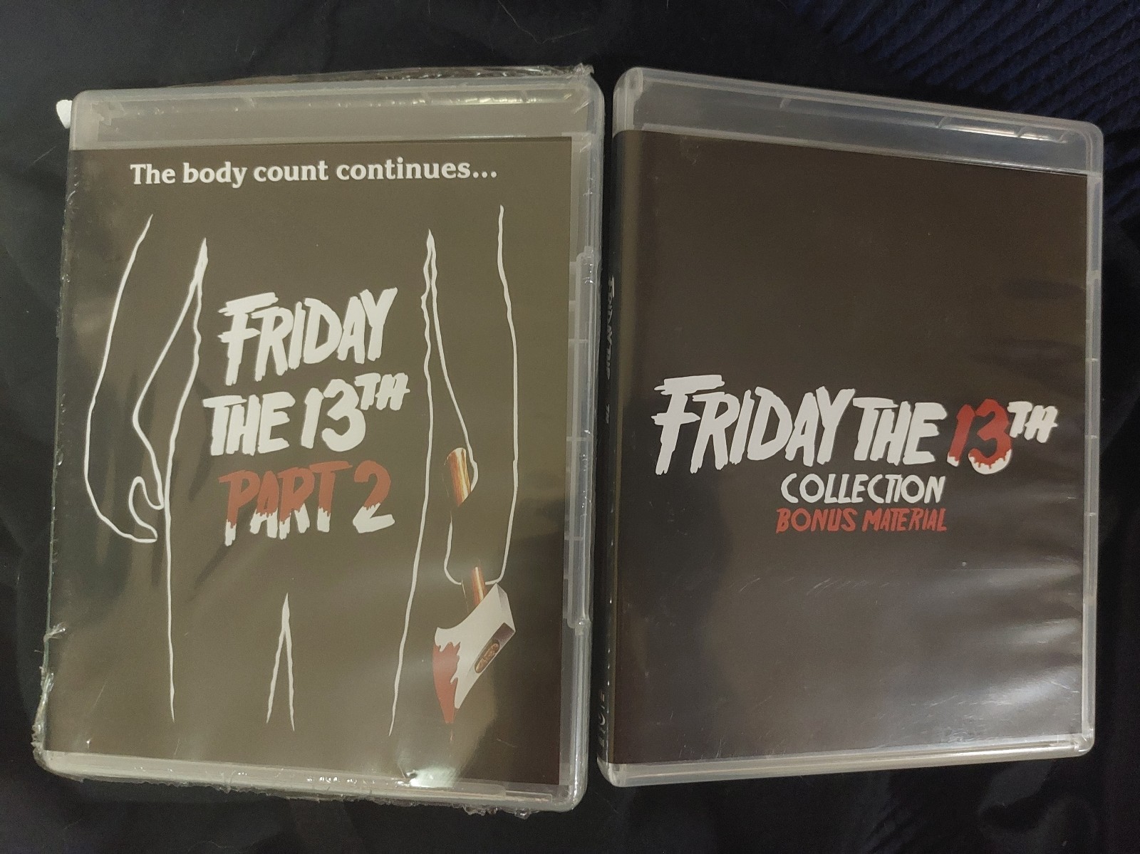 FRIDAY THE 13TH PART 2 BLU RAY BONUS DVD SET