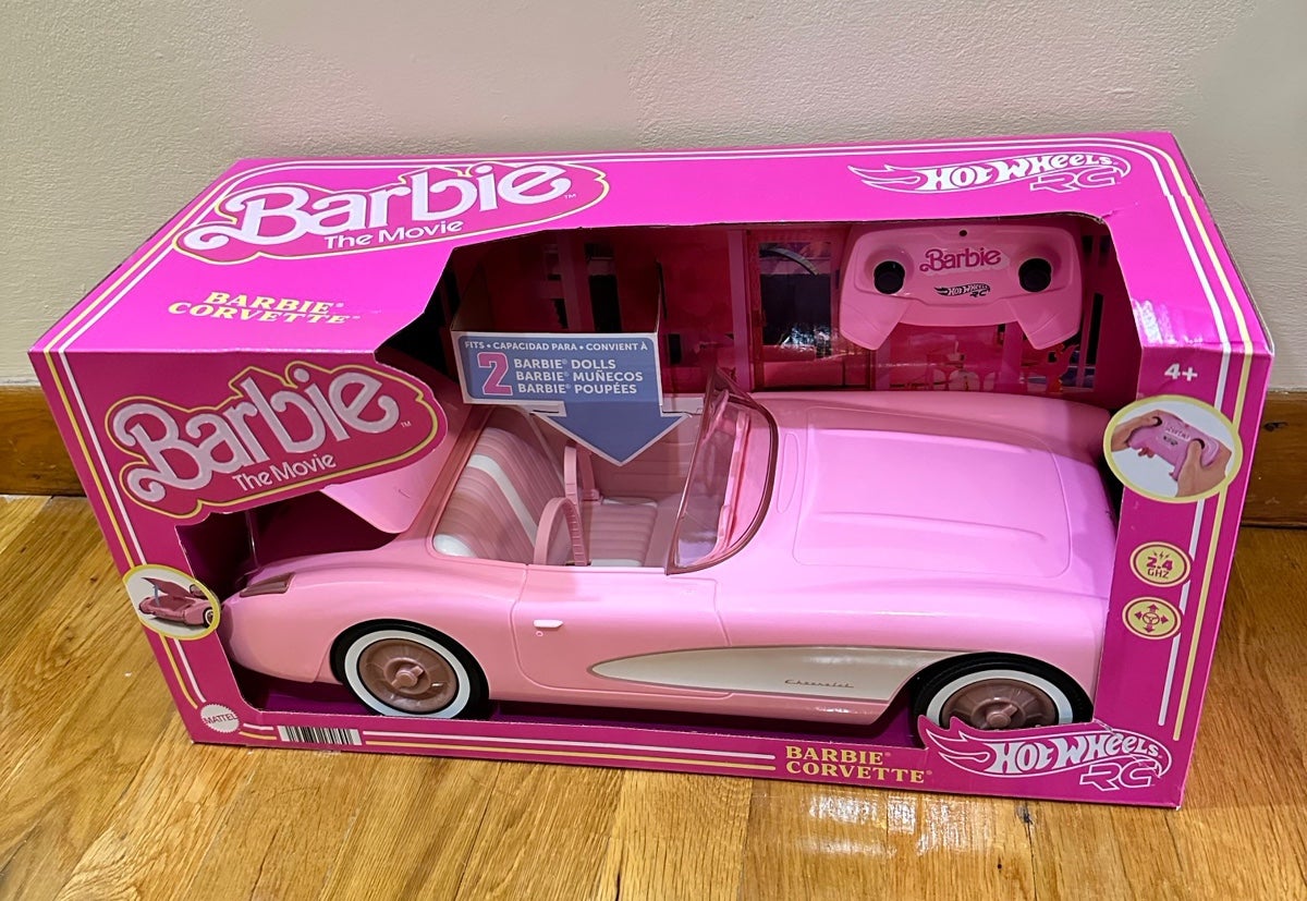 Barbie the movie convertible Hot Wheels RC
