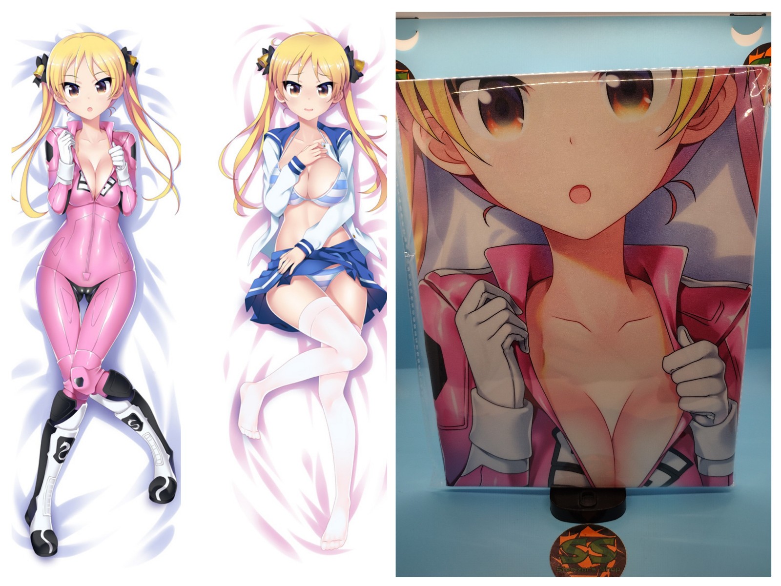 Bakuon!! - Rin Suzunoki - Peach Skin Dakimakura Body Pillowcase - 150 x 50 CM