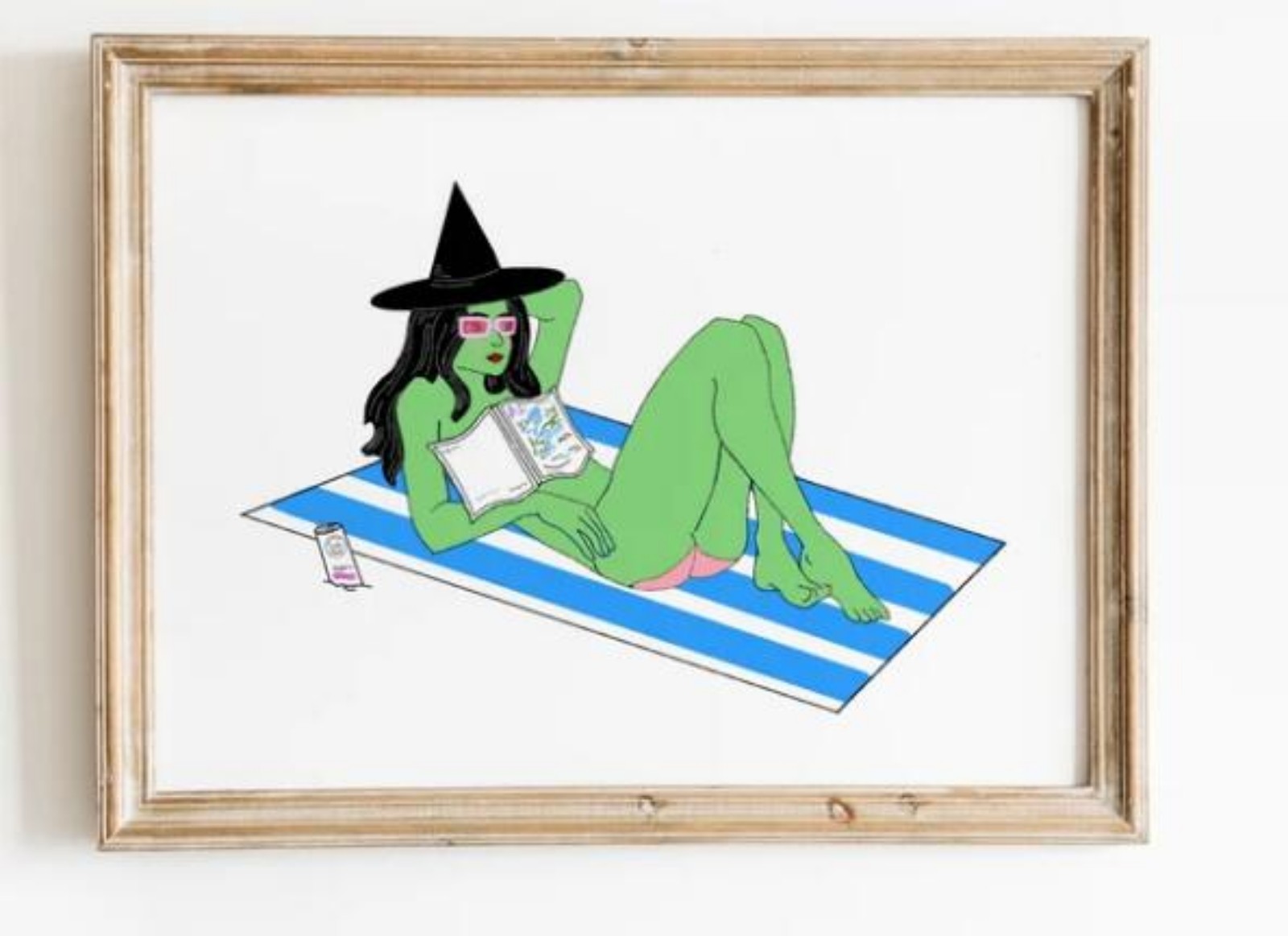 Beach Illustrated Wall