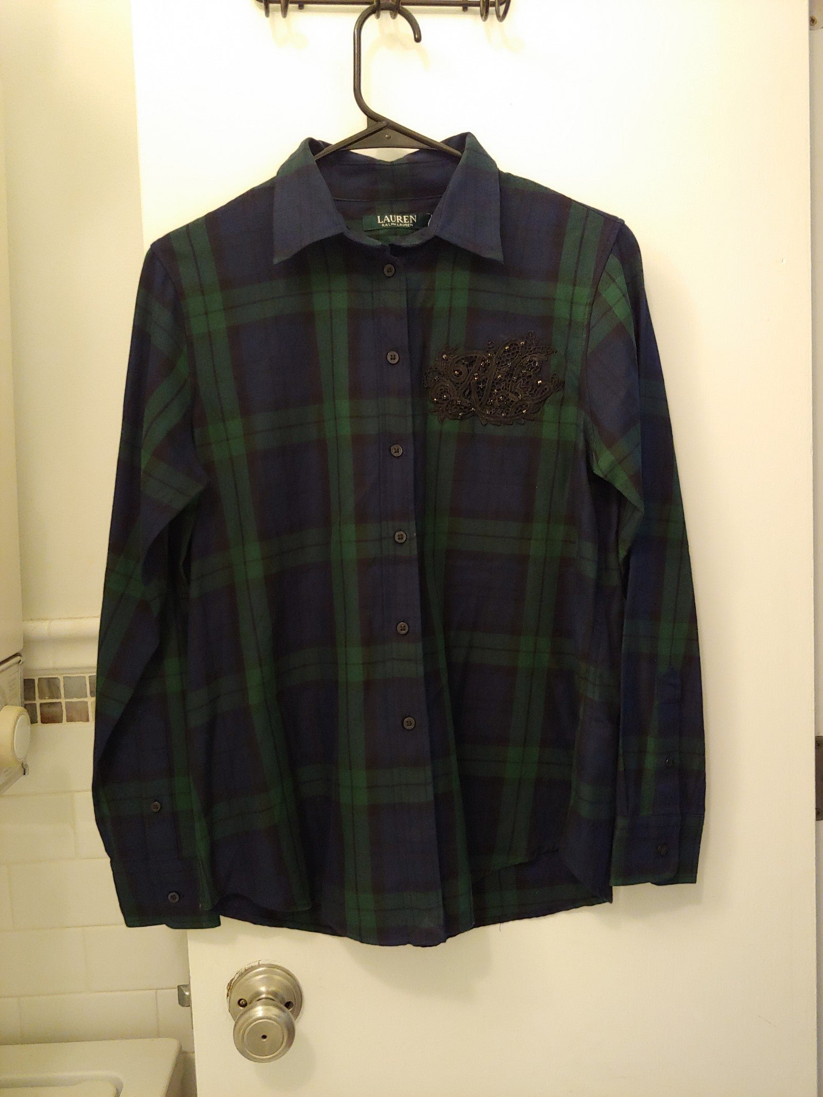 NWT Vintage Ralph Lauren Embroidered Polo