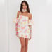 NWT! For Love & Lemons Coquette Girl Hazel Floral Romantic Mini Dress