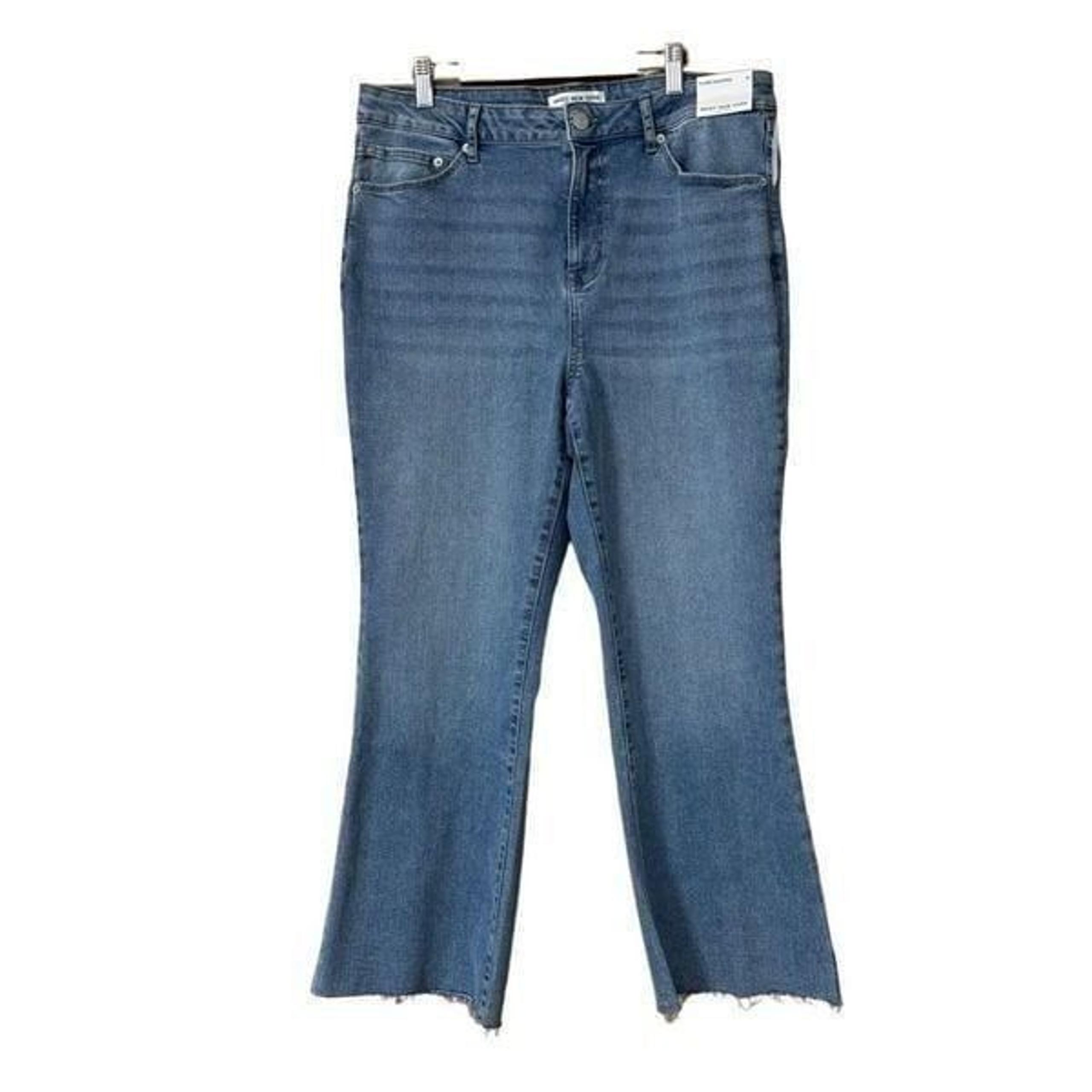 Marc New York jeans flared cropped medium wash size 16 new