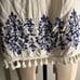 White halter blouse