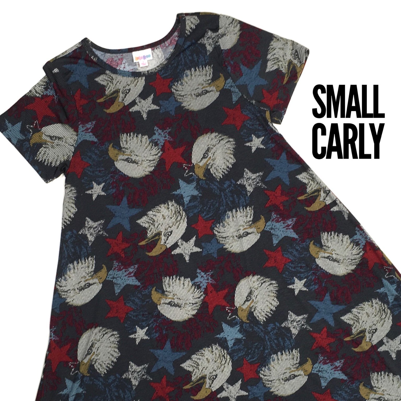NWT Lularoe American Dreams Carly Small