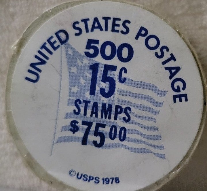 75 of Usable Stamps (500 .15 land of the free and home of the brave)