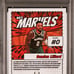 2023-24 Panini Donruss DAMIAN LILLARD Net Marvels DIAMOND SP PSA 10 PoP 4