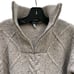 Joules Wool Sweater Sz 4 Chunky Cable Knit Quarter Zip Jumper Cabincore Normcore