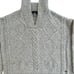Joules Wool Sweater Sz 4 Chunky Cable Knit Quarter Zip Jumper Cabincore Normcore