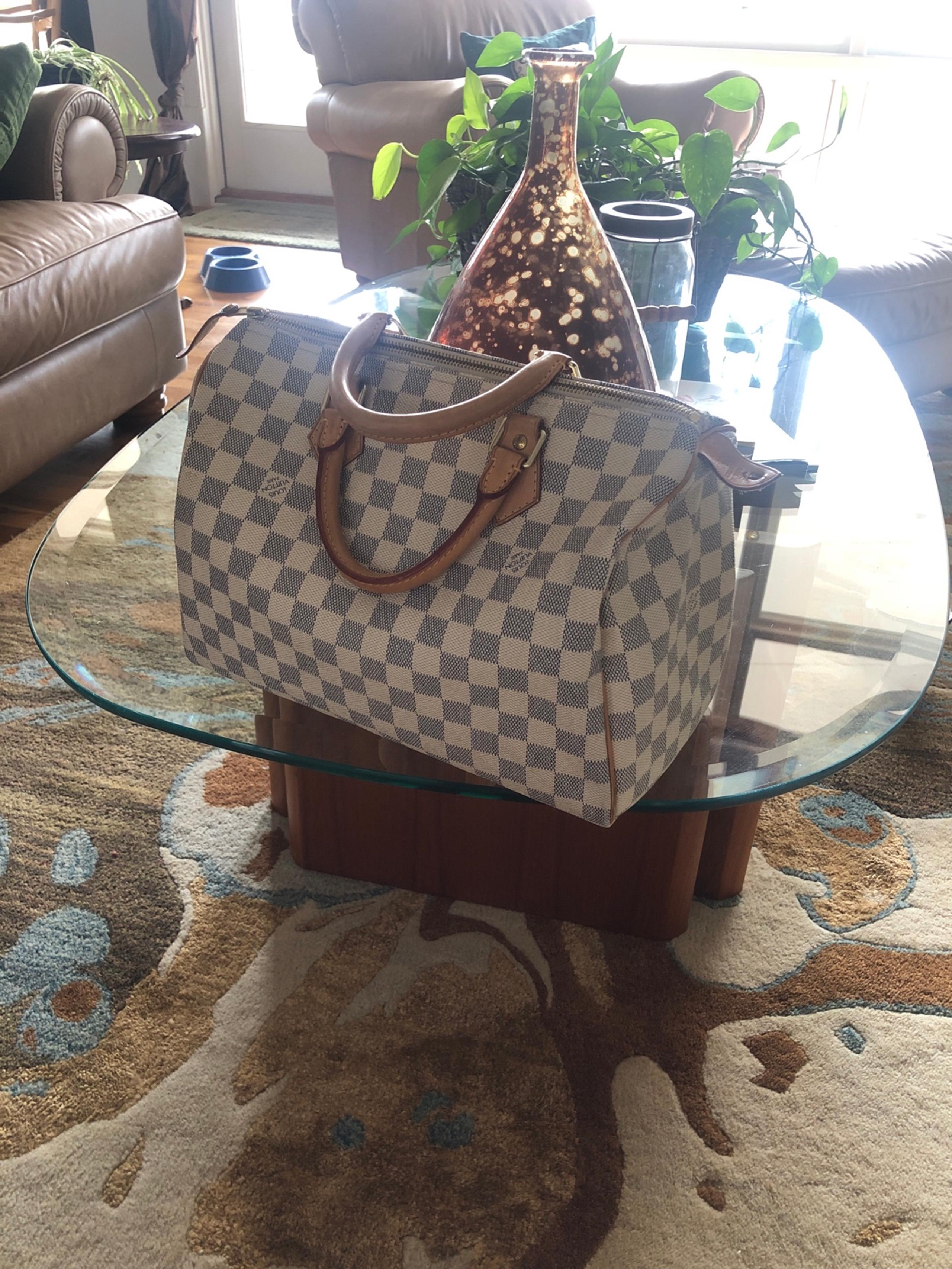 Louis Vuitton  Azur Damier Speedy 30 Authentic! Great! 2012