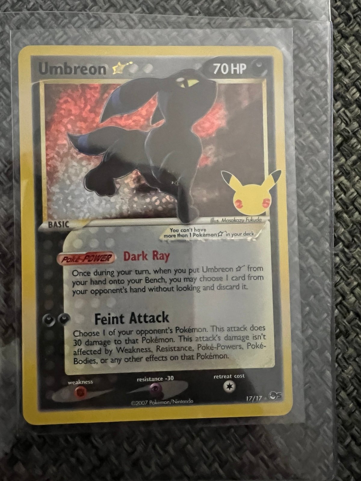 Umbreon Star Celebrations