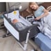 RONBEI Bassinet,Bassinet for Baby,Bedside Crib,Baby Bassinets Bedside Sleeper fo