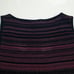St. John Collection Santana Knit Top M Striped Sleeveless Tank Wool Rayon Multi