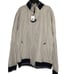 Perry Ellis Lightweight Harrington Jacket Long Sleeves Stand Collar Ivory Medium